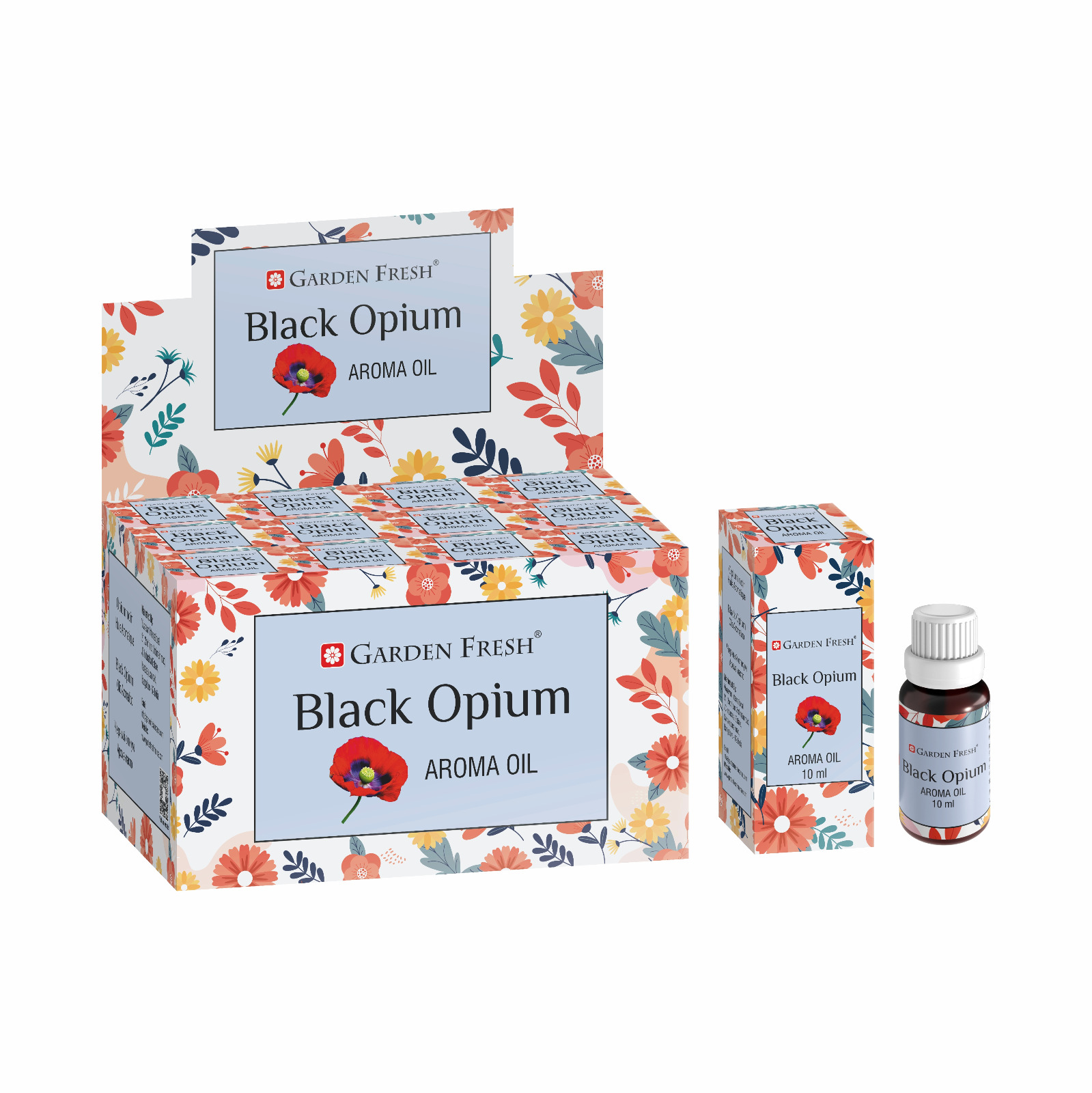 Jardin d'huile d'arôme d'opium noir frais - 10 ml